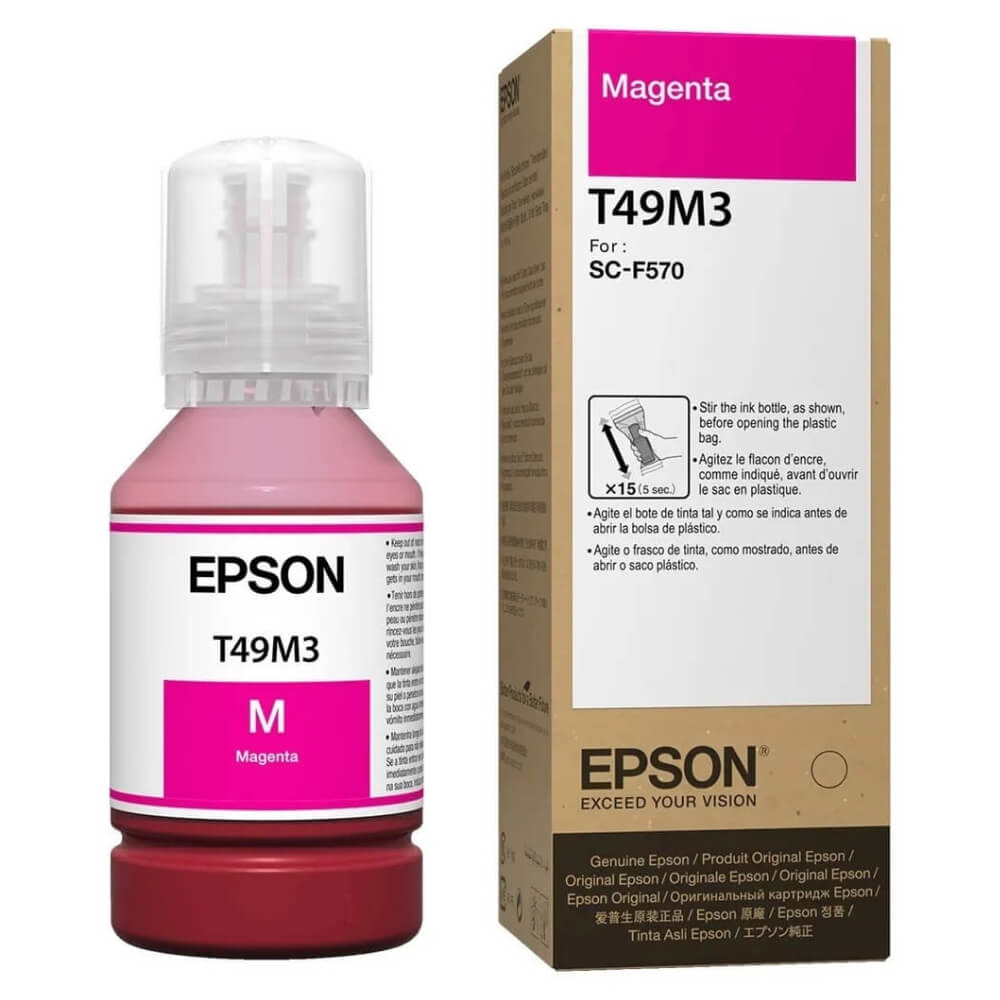 Tinta Sublimática Epson T49M320 Magenta 140ml - Impressorajato